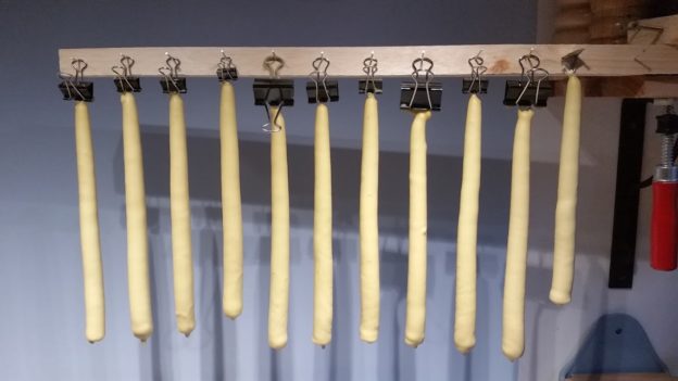 Gezogene Bienenwachskerzen