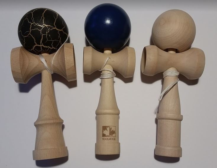 Kendama von Vizap, Toolwood und Legler